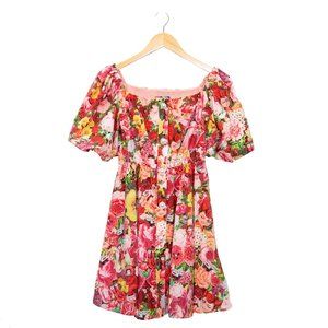 Mukzin Floral Print Dress